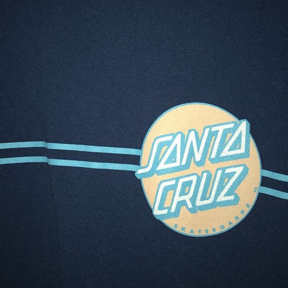 santa cruz blue long sleeve - Picture 2 of 6